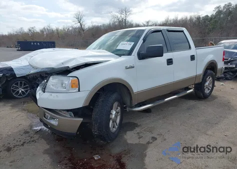 2005 Ford F-150 Lariat/Xlt z USA, uszkodzony, nr VIN 1FTPW12505KE85246